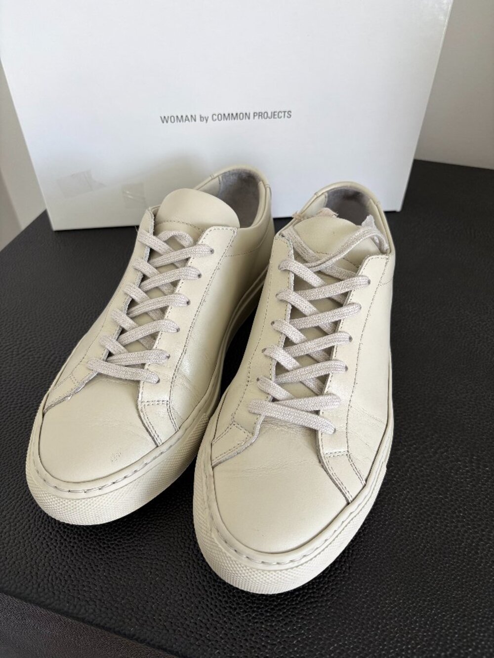 Common Projects Original Achilles Low - Nude Sand Beige - MINT Original Box - 37